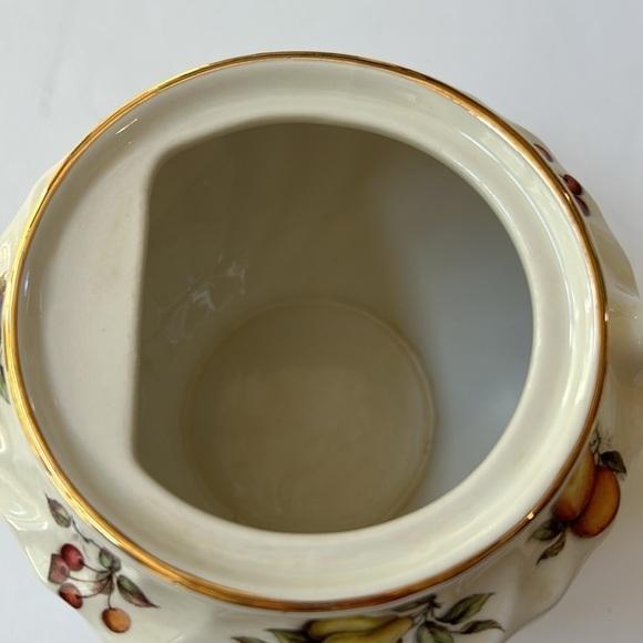 Windsor England Fruit Gold Trimmed Tea Pot - Picture 10 of 13
